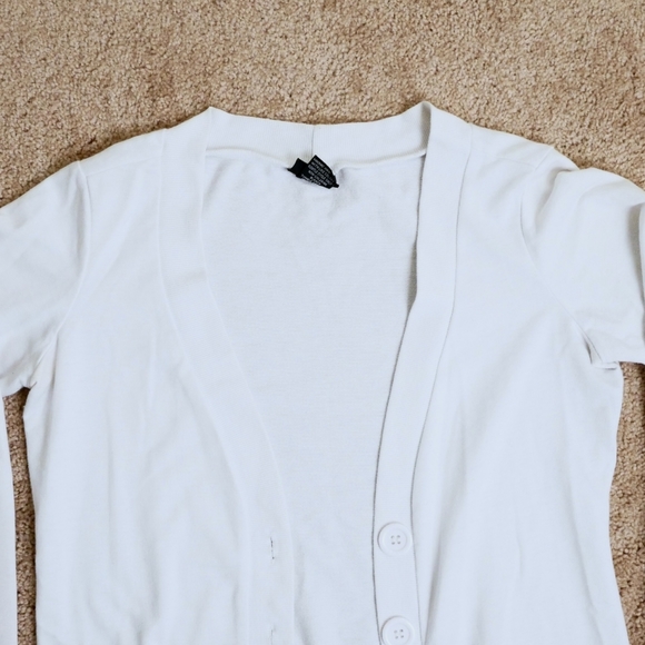 ⚡Free⚡ Rue21 white cardigan - Picture 5 of 9